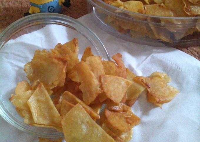 Cara Membuat Keripik talas / taro chips yang Sempurna