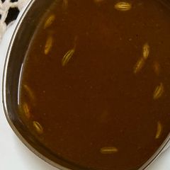 A picture of Instant amchoor khatti mithi chutney.