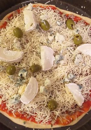 صورة لوصفة بيتزا تاع الدار