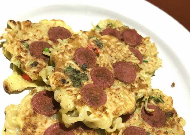 Langkah Mudah untuk Menyiapkan Pizza Mie Ni yang Enak