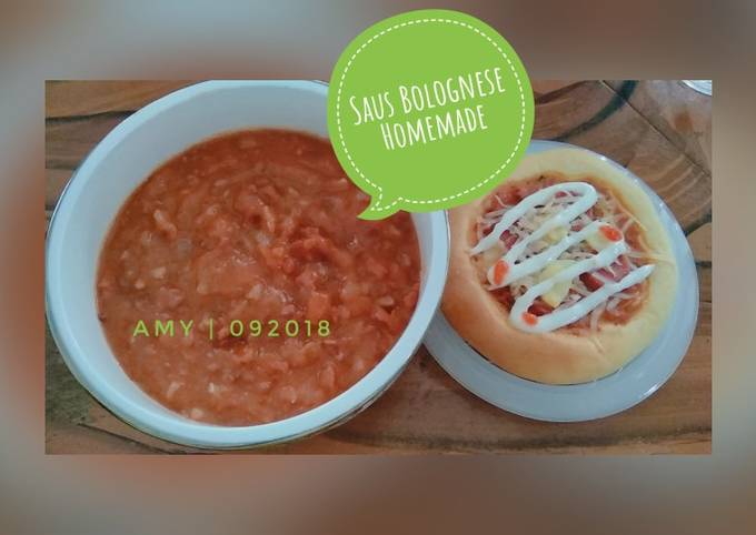 Yuk intip, Bagaimana cara membuat Saus Bolognese Homemade (pizza/spaghetti)  gurih