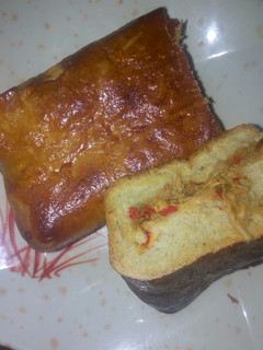 A picture of Cheesey Chicken Bread.