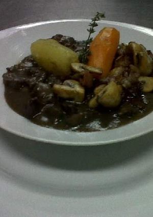 Una foto de Boeuf Bourguignon