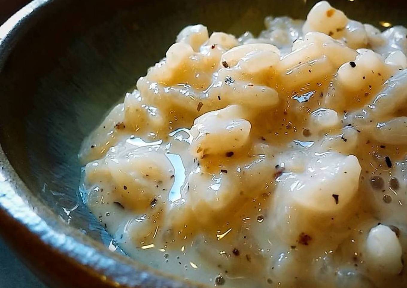 Arroz con té con leche