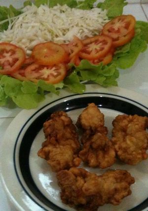 Una foto de Pollo rebozado