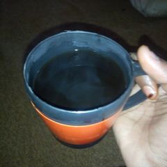 A picture of My hot black tea.
