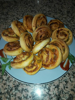 Una foto de Rollitos salados de atún
