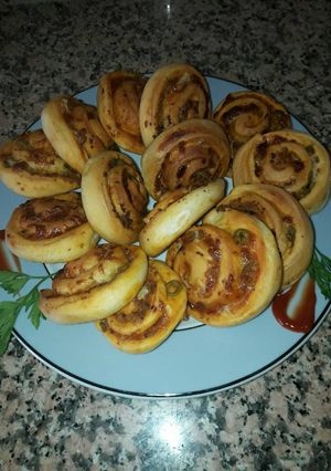 Una foto de Rollitos salados de atún