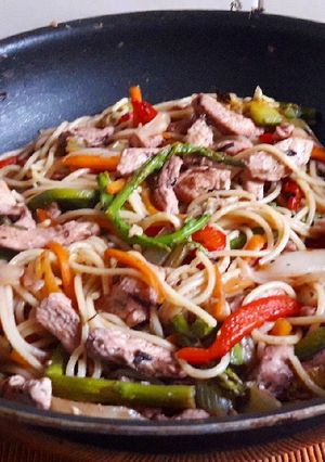 Una foto de Wok primavera 🥘