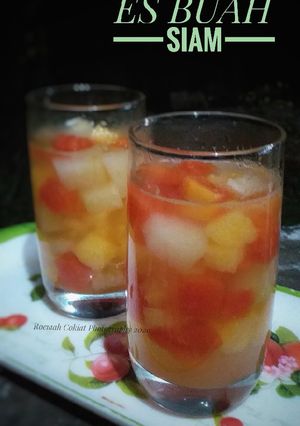 Foto resep Es Buah Siam | Tanpa Kapur Sirih