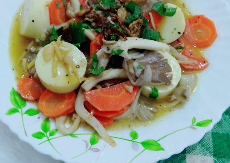 Easiest Way to Prepare Award-winning Cendawan Goreng Halia