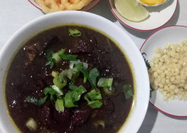 Rawon daging sapi ala Kit-Chen