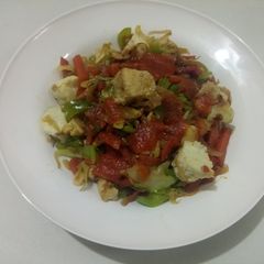 A picture of Oil free sauted paneer & mix veg.