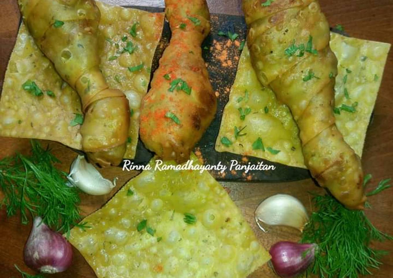 Ayam Molen/Ayam Lilit Kulit Pangsit
