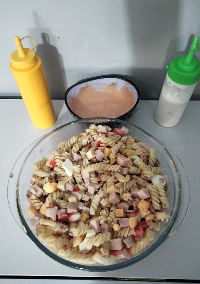 Una foto de Ensalada de pasta + salsas