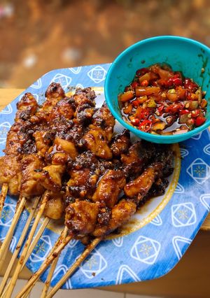 Foto resep Sate ayam simple home made