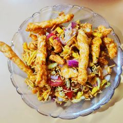 A picture of Kurkure bhel.