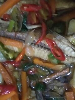 Foto resep Ikan tongkol kuah asam manis pedas