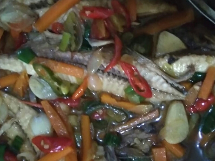 Resep Ikan tongkol kuah asam manis pedas yang Bikin Ngiler
