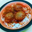 Albóndigas de carne de soja