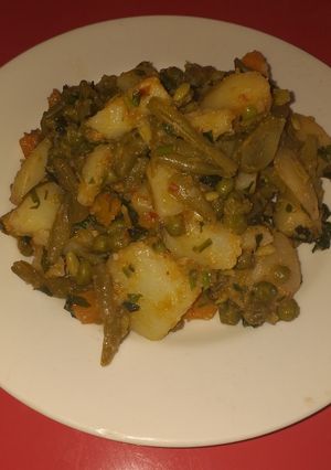 Foto principal de Verduras en vapor con salsa picante