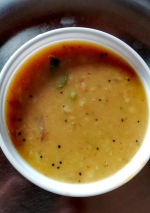 A picture of Sambhar.