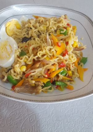 A picture of Vegetable Indomie.