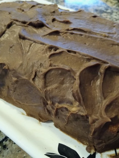 Una foto de Torta helada de chocolate y crema 🍫🧈