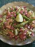 Sprout moong dal salad