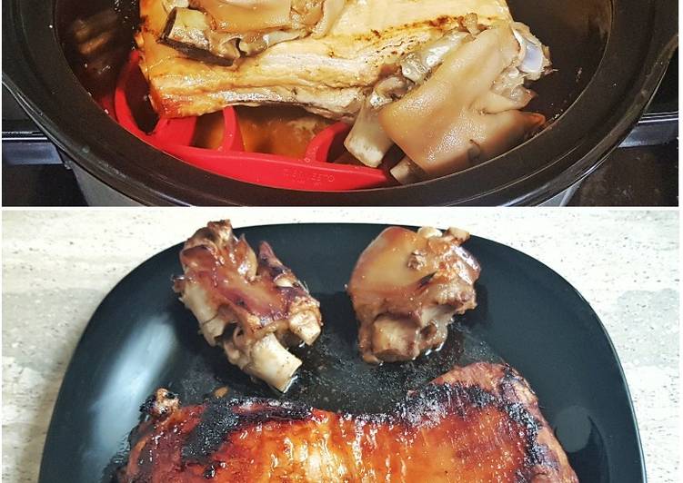 Costillas ministrables en doble cocción