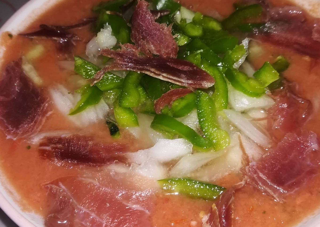 Gazpacho con tropiezos