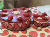 Cheesecake cu căpșuni