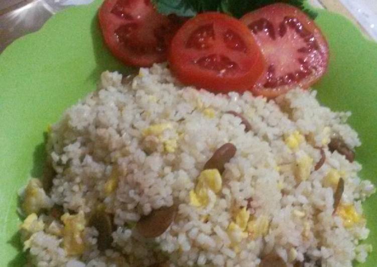 Nasi Goreng SosTel (sosis telur)#5resepterbaruku