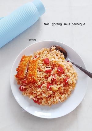 Foto resep Nasi goreng saus barbeque