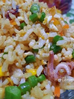 Foto resep Nasi Goreng Sayur Cumi