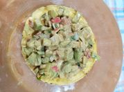 Una foto de salsa de jitomates para tostadas