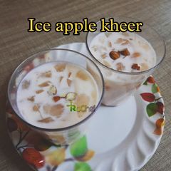 A picture of Nungu paayasam recipe| Ice Apple kheer recipe | No fire healthy dessert recipe.