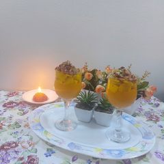 Mango pudding A picture of Mango pudding.