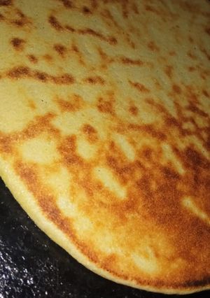 صورة لوصفة الكسرة أو خبز فطير 😋