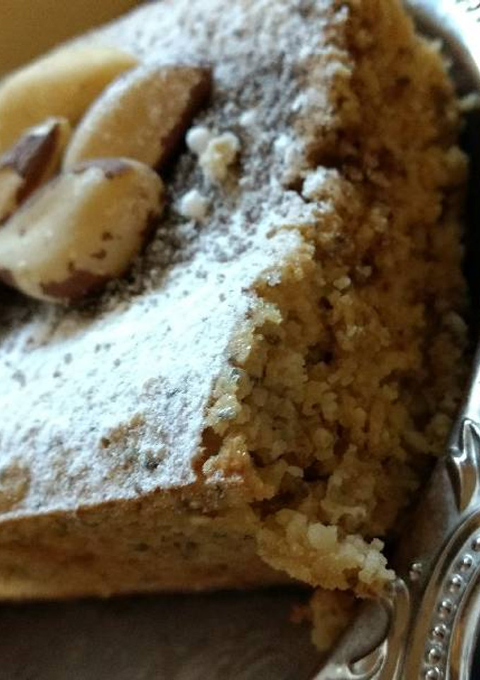 Una foto de Budín húmedo de mandarina y chía