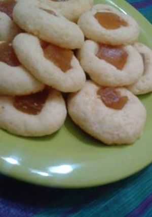 Una foto de Pepas de dulce de batata o membrillo
