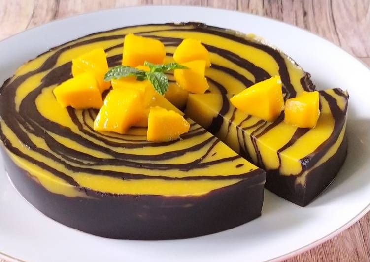 Puding Mangga Coklat #199