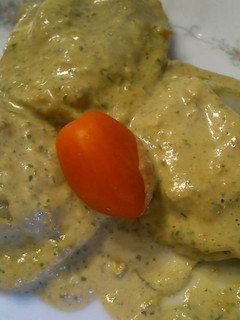 Una foto de Salsa "diferente" para pasta, sabrosa y liviana (con base de albahaca)