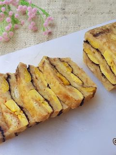 Foto resep Podeng Roti Tawar Pisang Kukus