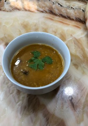 صورة لوصفة شوربة كويكر باللحم