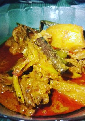 Foto resep Gulai ayam aceh#serbaserbiayam