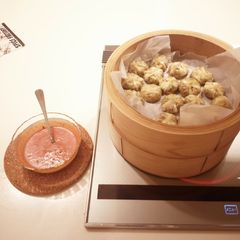 A picture of Momo chutney (momo sauce).