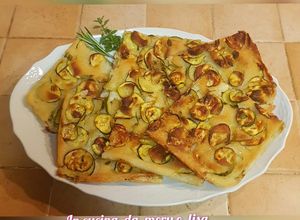 Foto di Schiacciata senza glutine, con farina di riso e zucchine