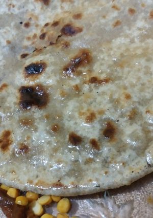 A picture of Puranpoli.