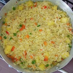 Jollof rice A picture of Jollof rice.